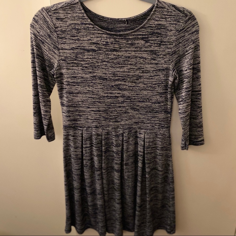 Girls Navy Blue Dress